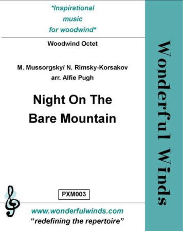 NIGHT ON THE BARE MOUNTAIN (score & parts)