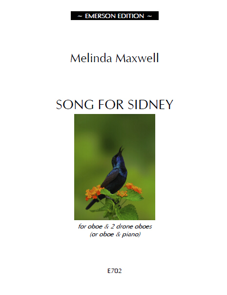 SONG FOR SIDNEY - Digital Edition
