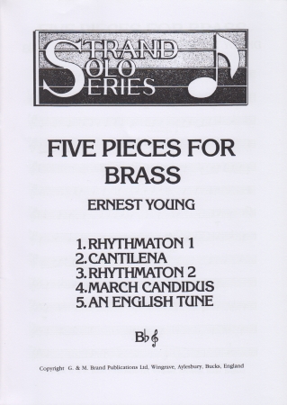 FIVE PIECES FOR BRASS (treble/bass clef)