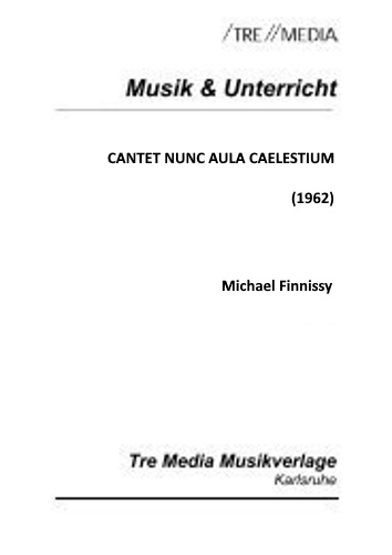 CANTET NUNC AULA CAELESTIUM (1962)