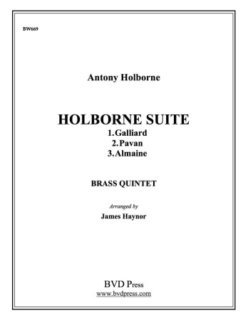 HOLBORNE SUITE (score & parts)