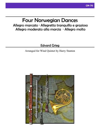 FOUR NORWEGIAN DANCES (score & parts)