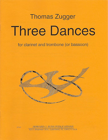 THREE DANCES score & parts