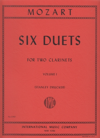 SIX DUETS Op.70 Volume 1