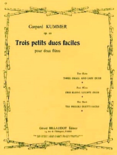 TROIS PETITS DUOS FACILES Op.20