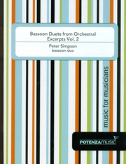 BASSOON DUETS FROM ORCHESTRAL EXCERPTS Volume 2