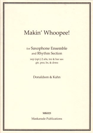 MAKIN' WHOOPEE (score & parts)