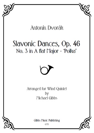 SLAVONIC DANCE Op.46 No.3 (score & parts)