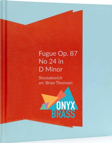 FUGUE Op.87 No.24 in D minor (score & parts)