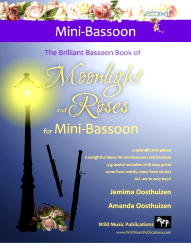 THE BRILLIANT BASSOON BOOK of Moonlight and Roses (for mini -bassoon)