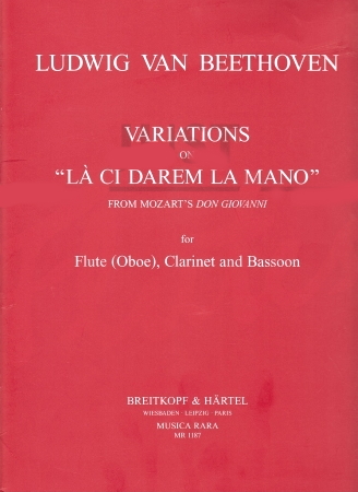 VARIATIONS on 'La Ci Darem La Mano', WoO 28