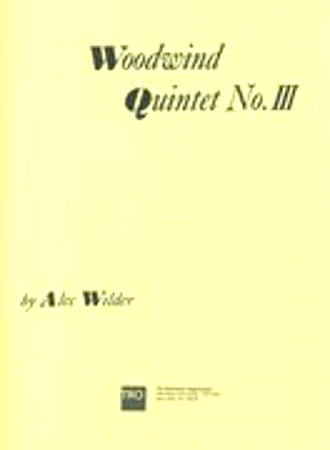 WOODWIND QUINTET No.3 (score & parts)