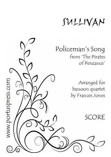 POLICEMAN'S SONG (score & parts)
