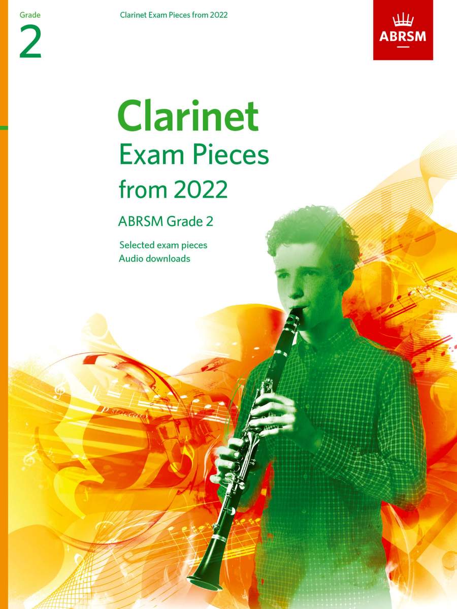CLARINET EXAM PIECES from 2022 Grade 2