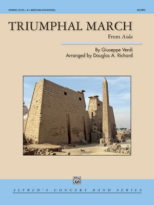 TRIUMPHAL MARCH from Aida (score & parts)