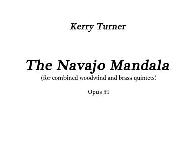 THE NAVAJO MANDALA (score & parts)