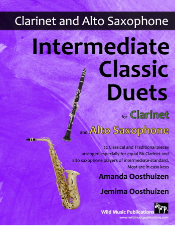 INTERMEDIATE CLASSIC DUETS for Clarinet & Alto Saxophone