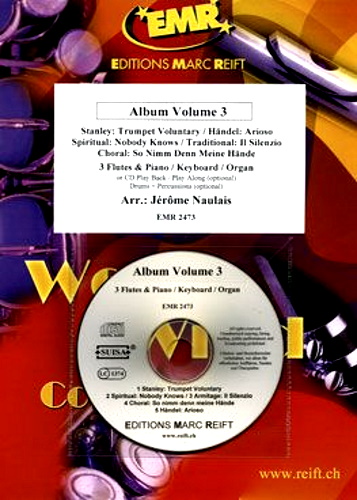 ALBUM FOR THREE FLUTES Volume 3 + CD