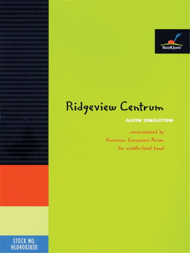 RIDGEVIEW CENTRUM (score & parts)