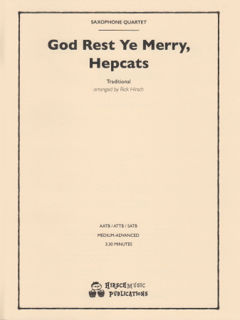 GOD REST YE MERRY, HEPCATS (score & parts)