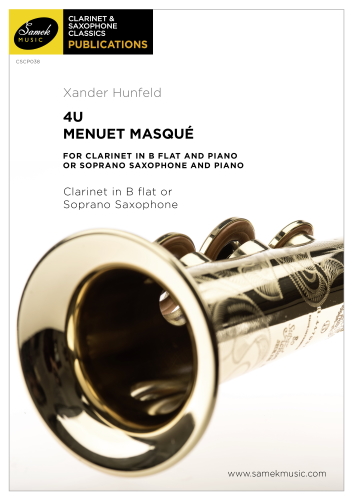 4U Menuet Masque (score & parts)