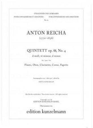 QUINTET Op.88 No.4 in D minor (set of parts)