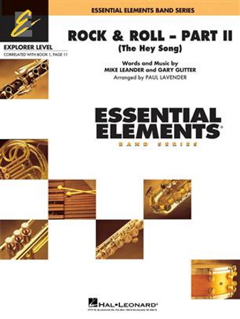 THE HEY SONG (ROCK & ROLL - PART II) (score & parts + CD)