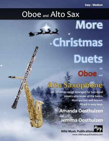 MORE CHRISTMAS DUETS for Oboe & Alto Saxophone