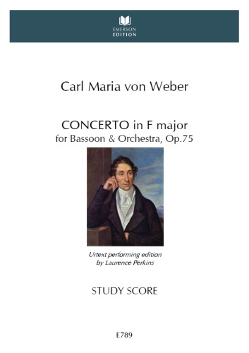 BASSOON CONCERTO Op.75 (A4 score)