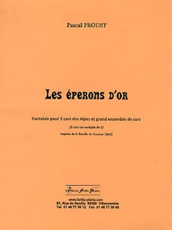LES EPERONS D'OR (score & parts)