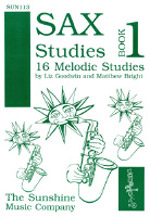 SAX STUDIES Book 1 16 Melodic Studies