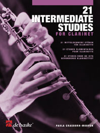 21 INTERMEDIATE STUDIES for Clarinet