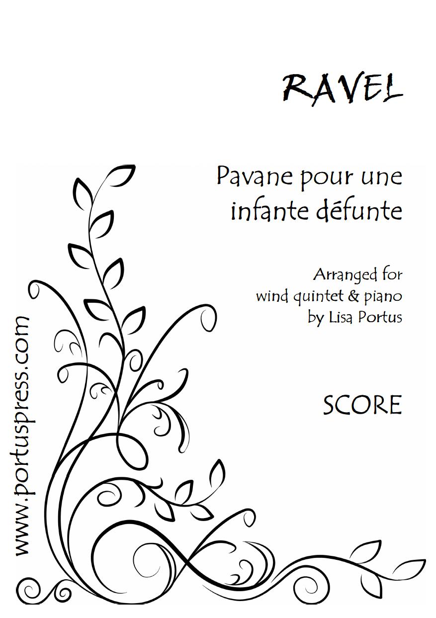 PAVANE POUR UNE INFANTE DEFUNTE (score & parts)