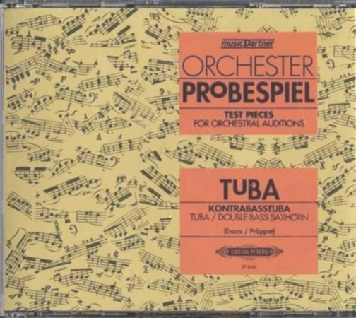 ORCHESTER PROBESPIEL for Tuba CD