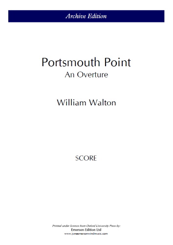 PORTSMOUTH POINT (study score)