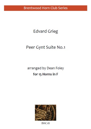 PEER GYNT Suite No.1 (score & parts)