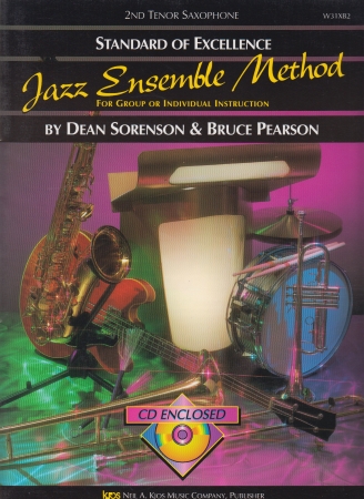 STANDARD OF EXCELLENCE Jazz Ensemble Method + CD 2nd Tenor Sax