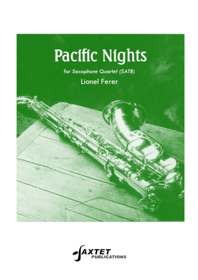 PACIFIC NIGHTS (score & parts)