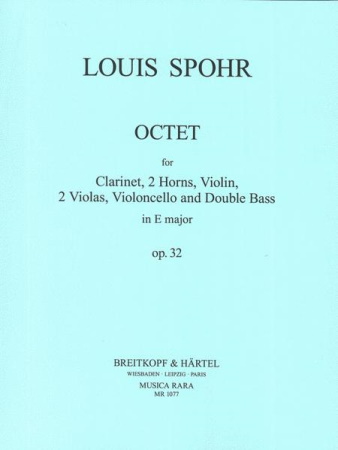 OCTET in E major Op.32 set of parts