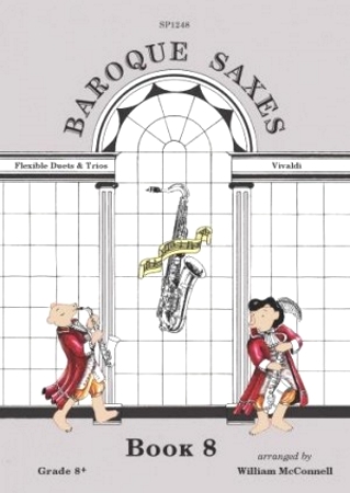 BAROQUE SAXES Book 8: Vivaldi (score & parts)