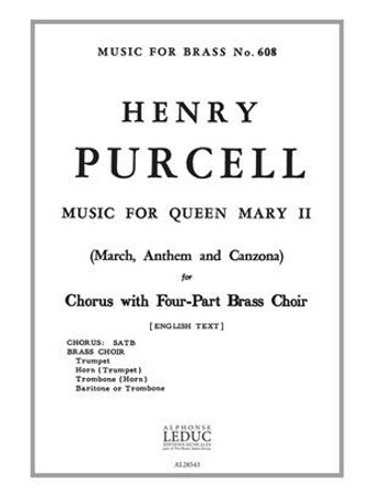 MUSIC FOR QUEEN MARY II vocal part