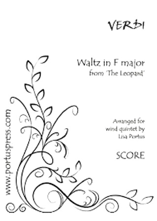 WALTZ IN F MAJOR (score & parts)