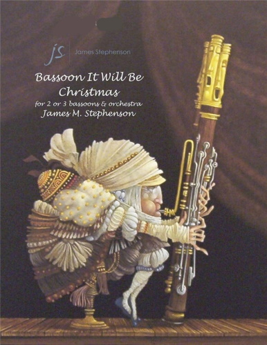 BASSOON IT WILL BE CHRISTMAS (score & parts)
