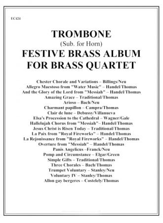 FESTIVE BRASS ALBUM F Horn/trombone