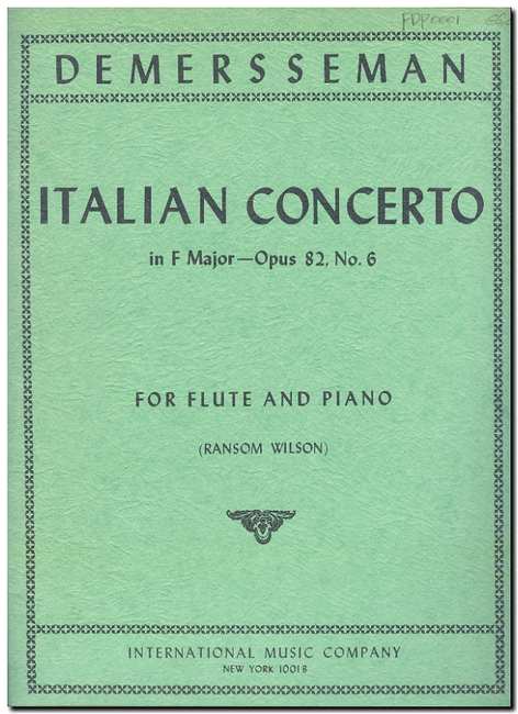 ITALIAN CONCERTO Op.82/6