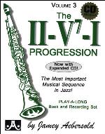 THE II V7 I PROGRESSION Volume 3 + CD