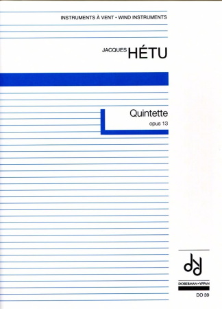 QUINTET Op.13 score & parts