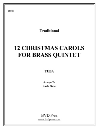 TWELVE CHRISTMAS CAROLS Tuba