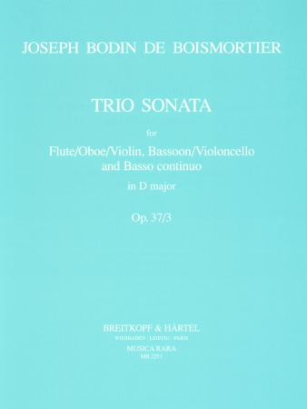 TRIO SONATA in D major Op.37 No.3