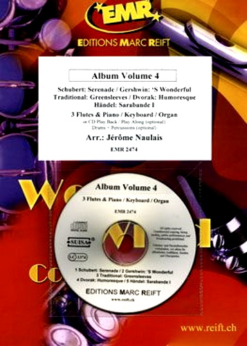 ALBUM FOR THREE FLUTES Volume 4 + CD